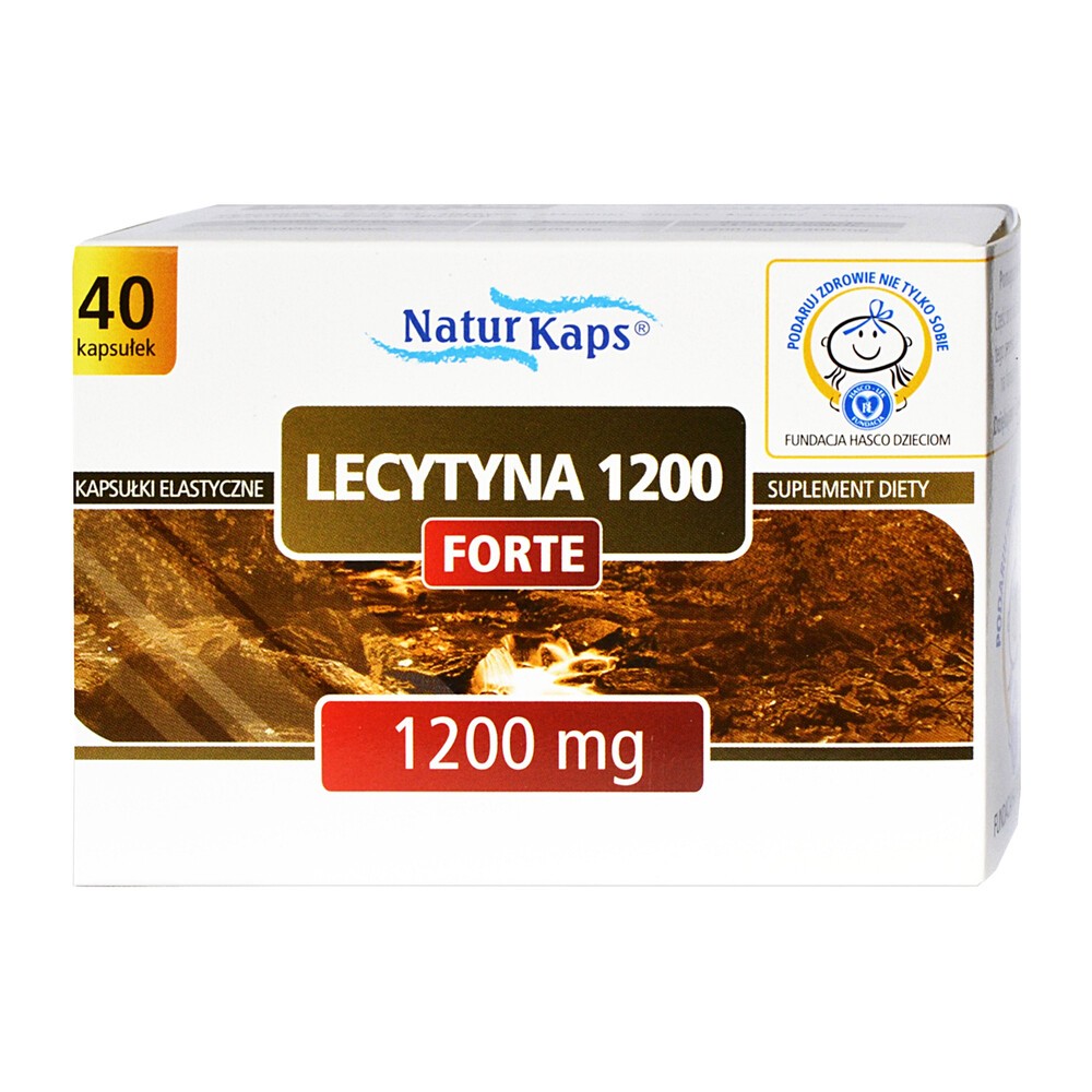 Hasco-Lek Lecytyna 1200 forte Naturkaps 40 szt.