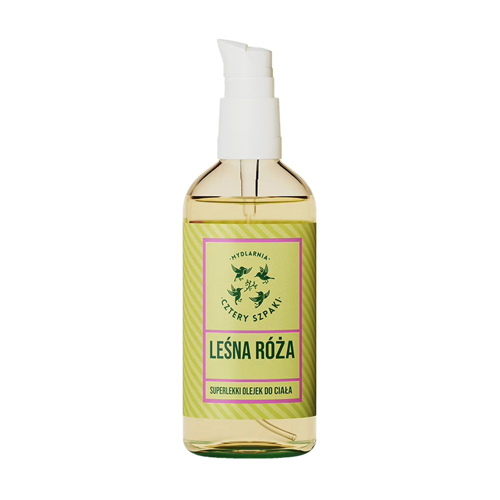 Mydlarnia Cztery Szpaki superlekki olejek do ciała Leśna Róża 100 ml
