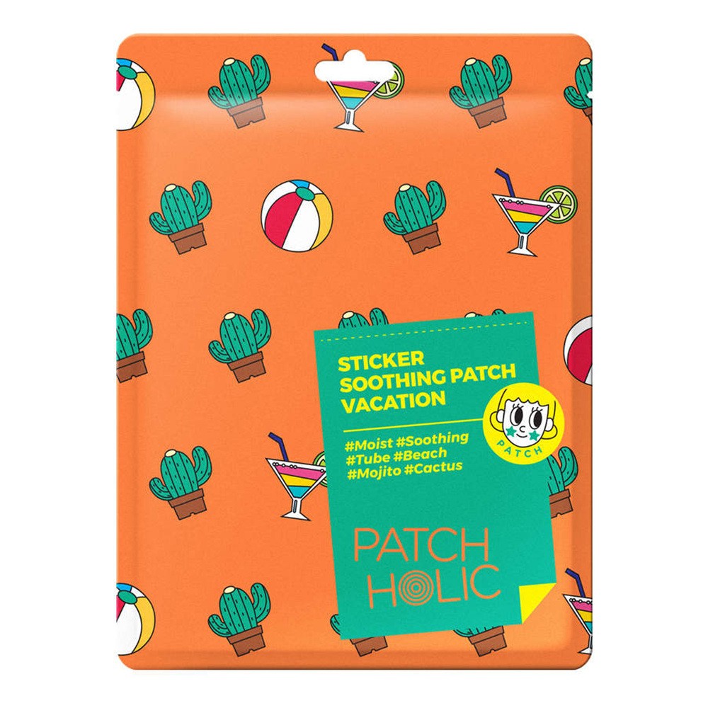 Patch Holic Sticker Soothing Patch Vacation Nawilżające Płatki Hydrożelowe