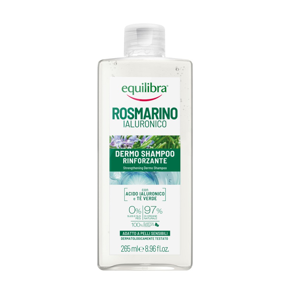 Equilibra wzmacniający szampon rozmarynowy do włosów 265 ml