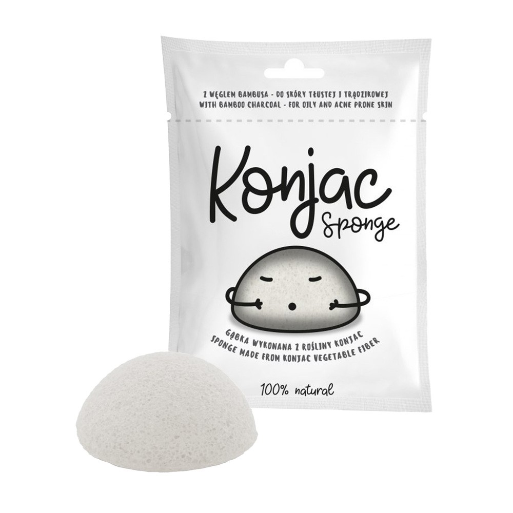 Diet-Food Gąbka konjac biał 100% naturalna - Mipama
