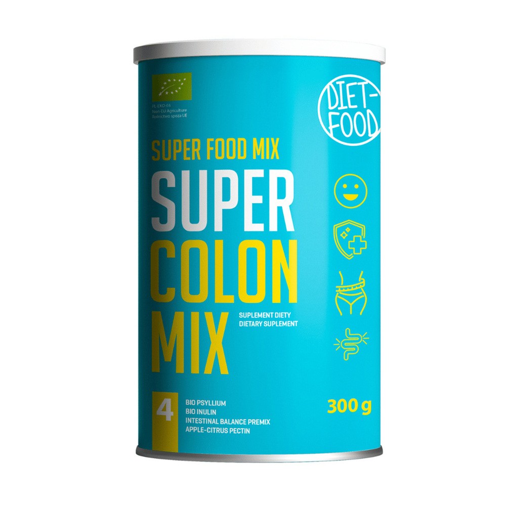 Diet-Food Super Colon Mix Bio, proszek, 300 g