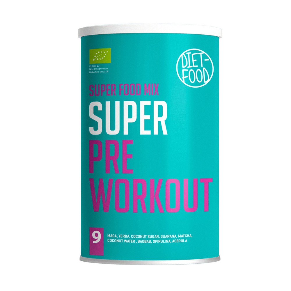 Diet-Food BIO SUPER PRE WORKOUT - Proszek 300 g 5906395147786