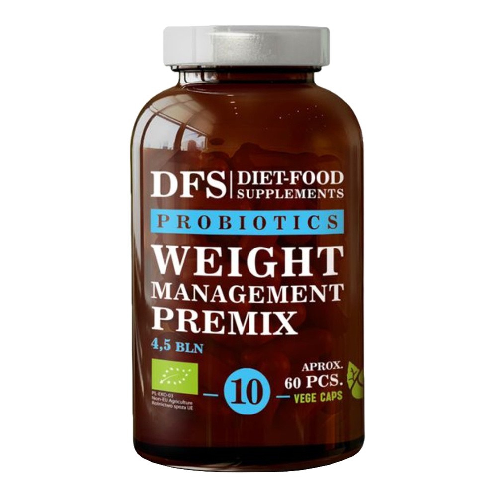 10.WEIGHT MANAGEMENT PREMIX PROBIOTYK - KAPSUŁKI 60 SZT. 5906660508489