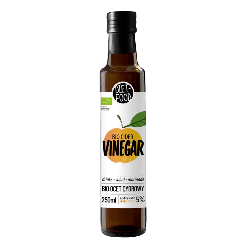 Bio Ocet Jabłkowy - Cydrowy 5% 250 ml