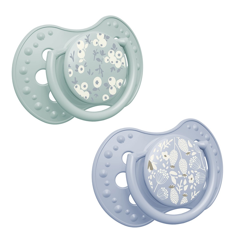 Smoczek LOVI Blossom Boy 0-6 m (2 sztuki)