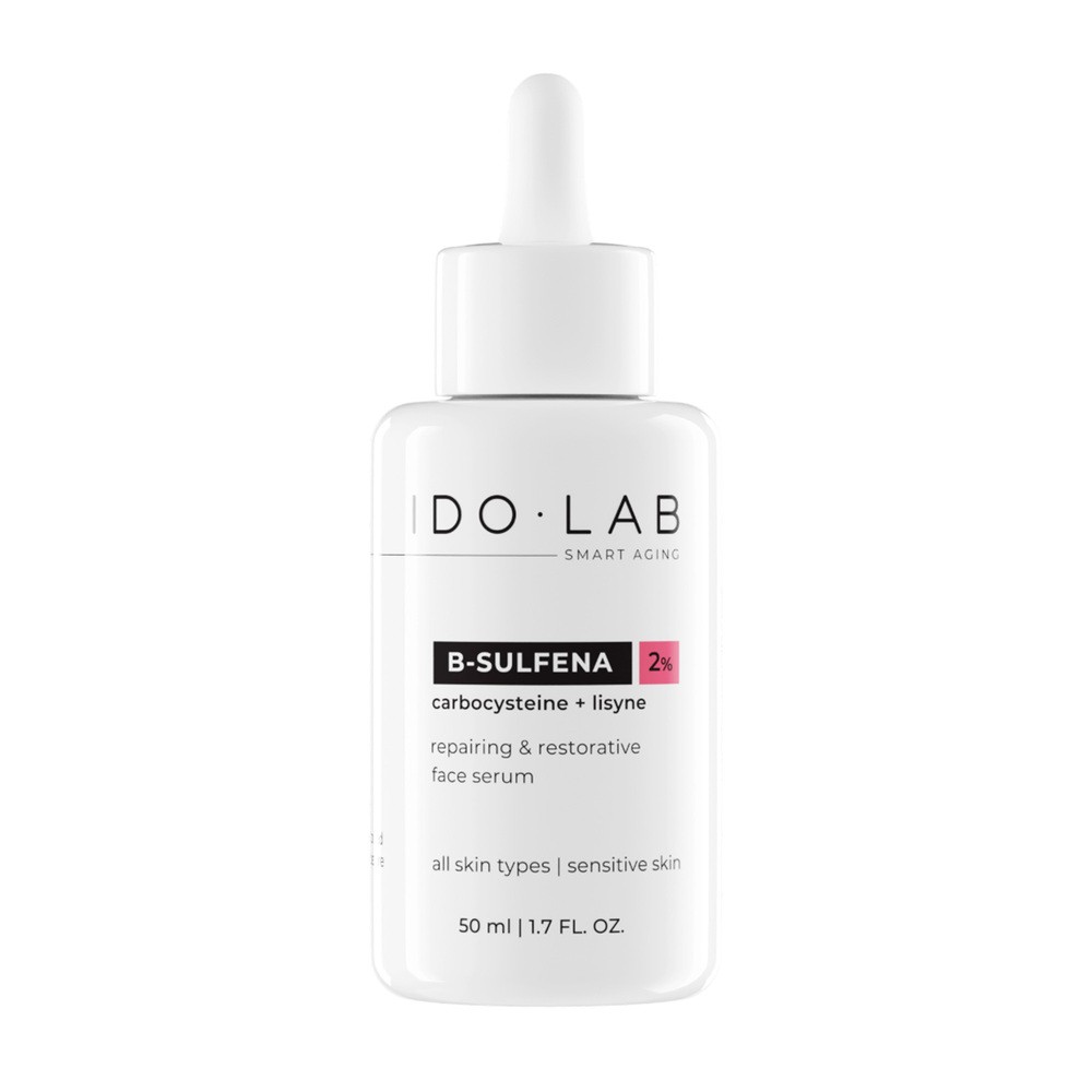 Ido Lab B-SULFENA intesywnie regenerujące, naprawcze serum do twarzy, 50 ml Serum nawilżające