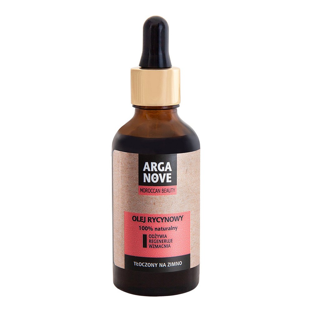 Arganove, olej rycynowy nierafinowany, 50 ml