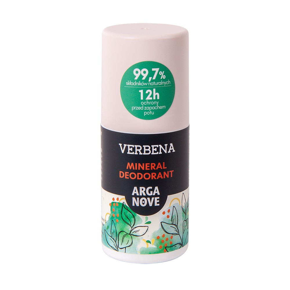 Maroko Produkt Dezodorant Mineralny Werbena z Olejem Arganowym Roll-On 50ml - Arganove