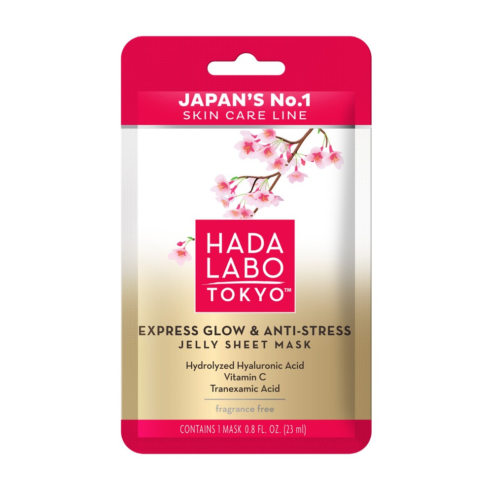 Hada Labo Tokyo Premium, Maska Do Twarzy Express Glow & Anti-Stress, 20ml