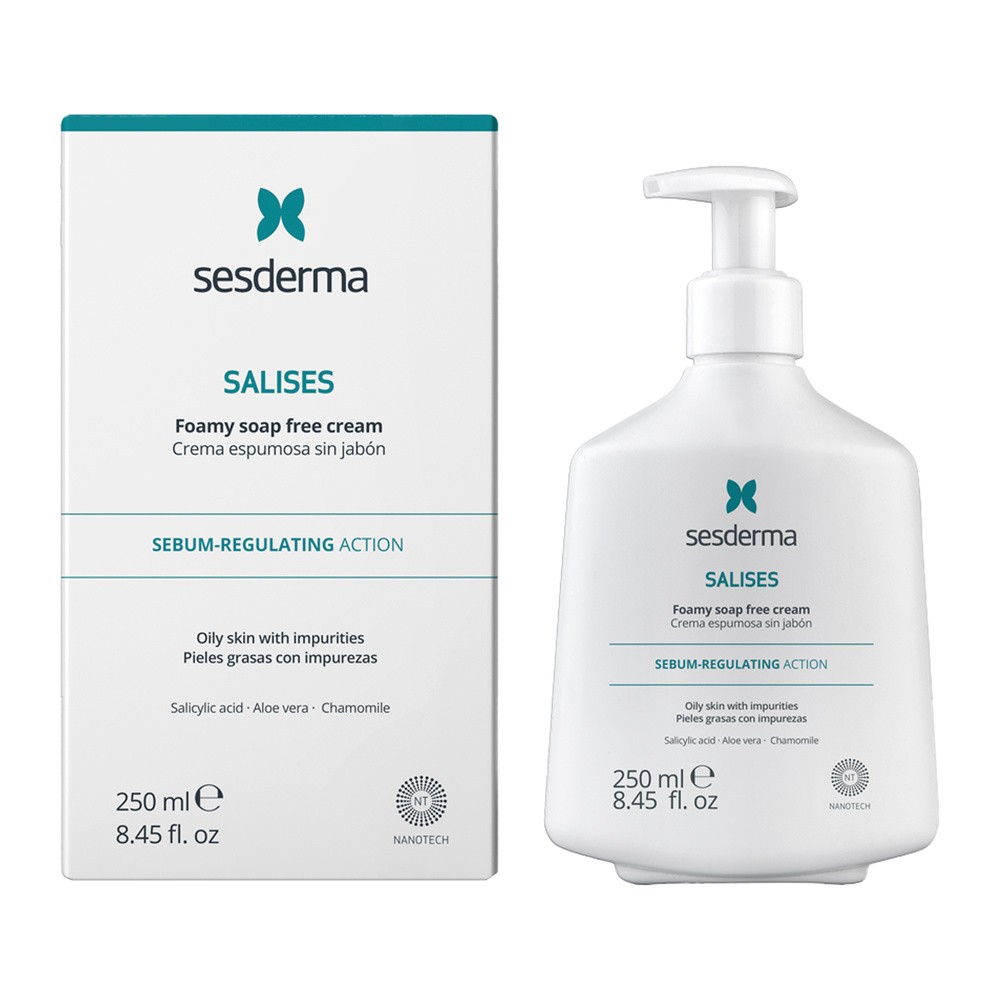 Sesderma Salises Żel oczyszczający bez mydła, 250 ml