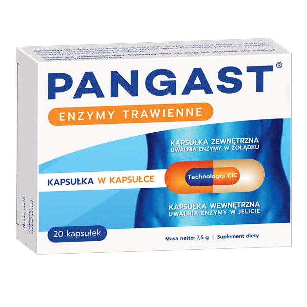 Pangast, 20 kapsułek