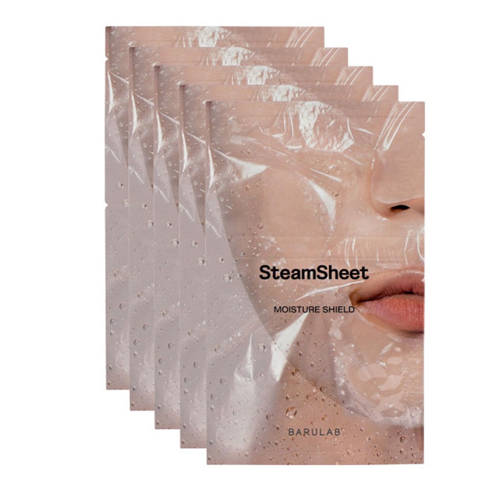 BARULAB AESTHETIC STEAMSHEET Maska nawilżająca w płachcie 22g (5 sztuk)