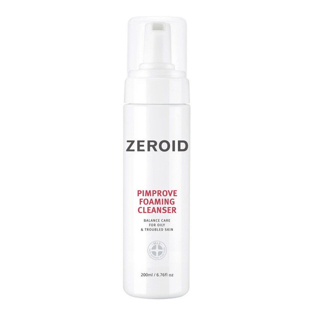 Zeroid Pimprove Foaming Cleanser, Pianka oczyszczająca do skóry tłustej i trądzikowej