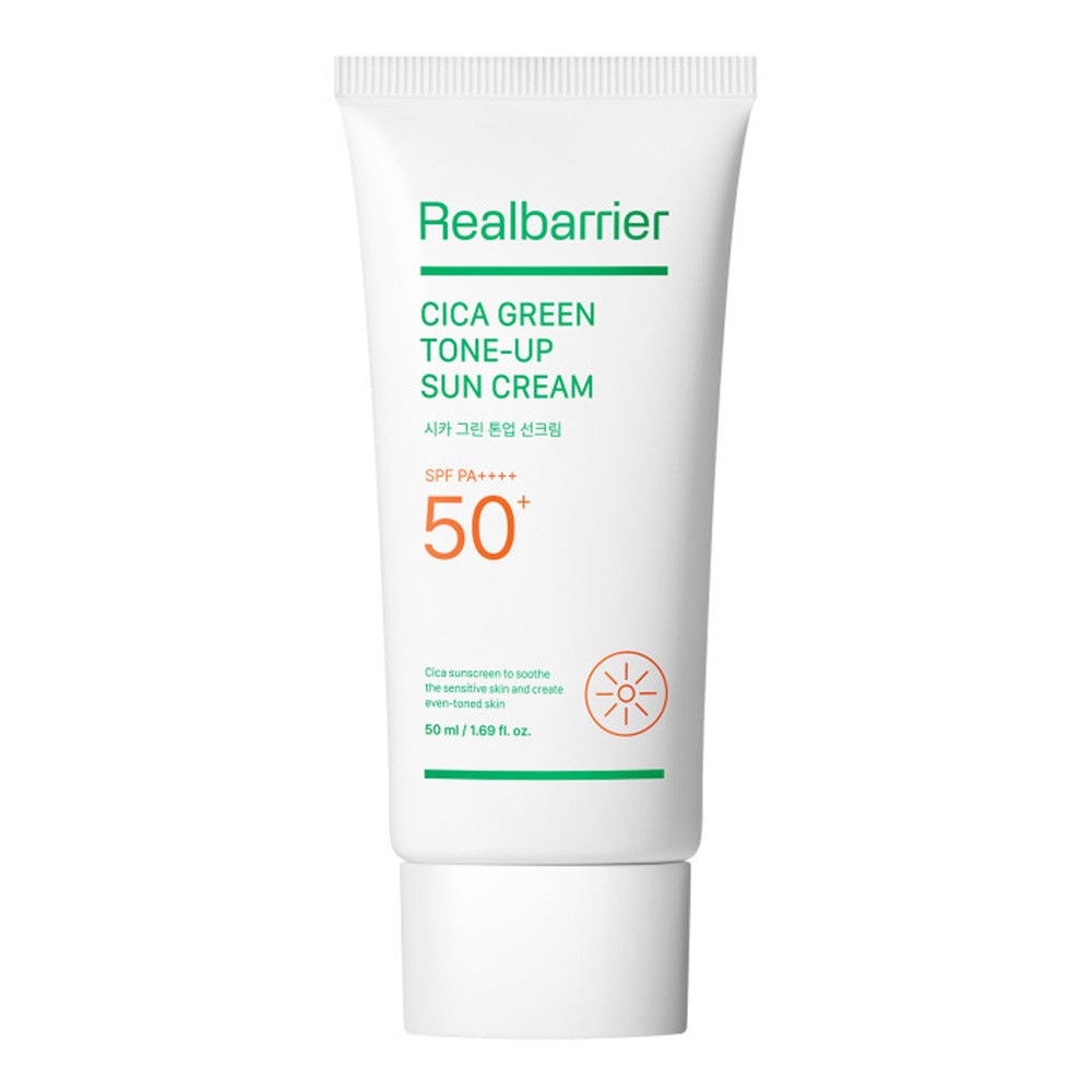 REAL BARRIER CICA Nawilżający krem przeciwsłoneczny z efektem tonującym SPF 50+ PA++++ 50ml