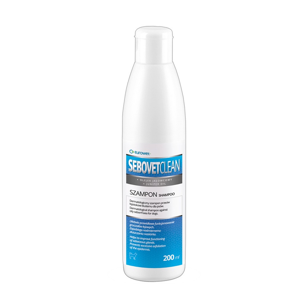 Sebovet -Clean - Przeciw Łojotokowi Dla Psa 200Ml
