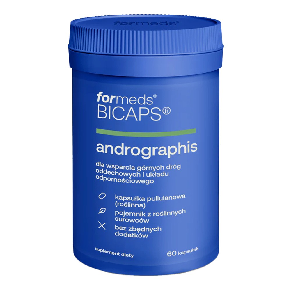 Suplement diety, ForMeds, BICAPS ANDROGRAPHIS, 60 kaps.
