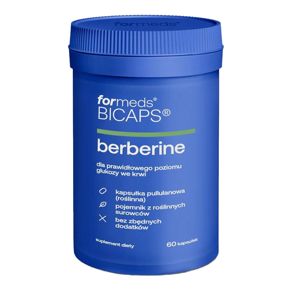 ForMeds, BICAPS BERBERINE, Suplement diety, 60 kaps.