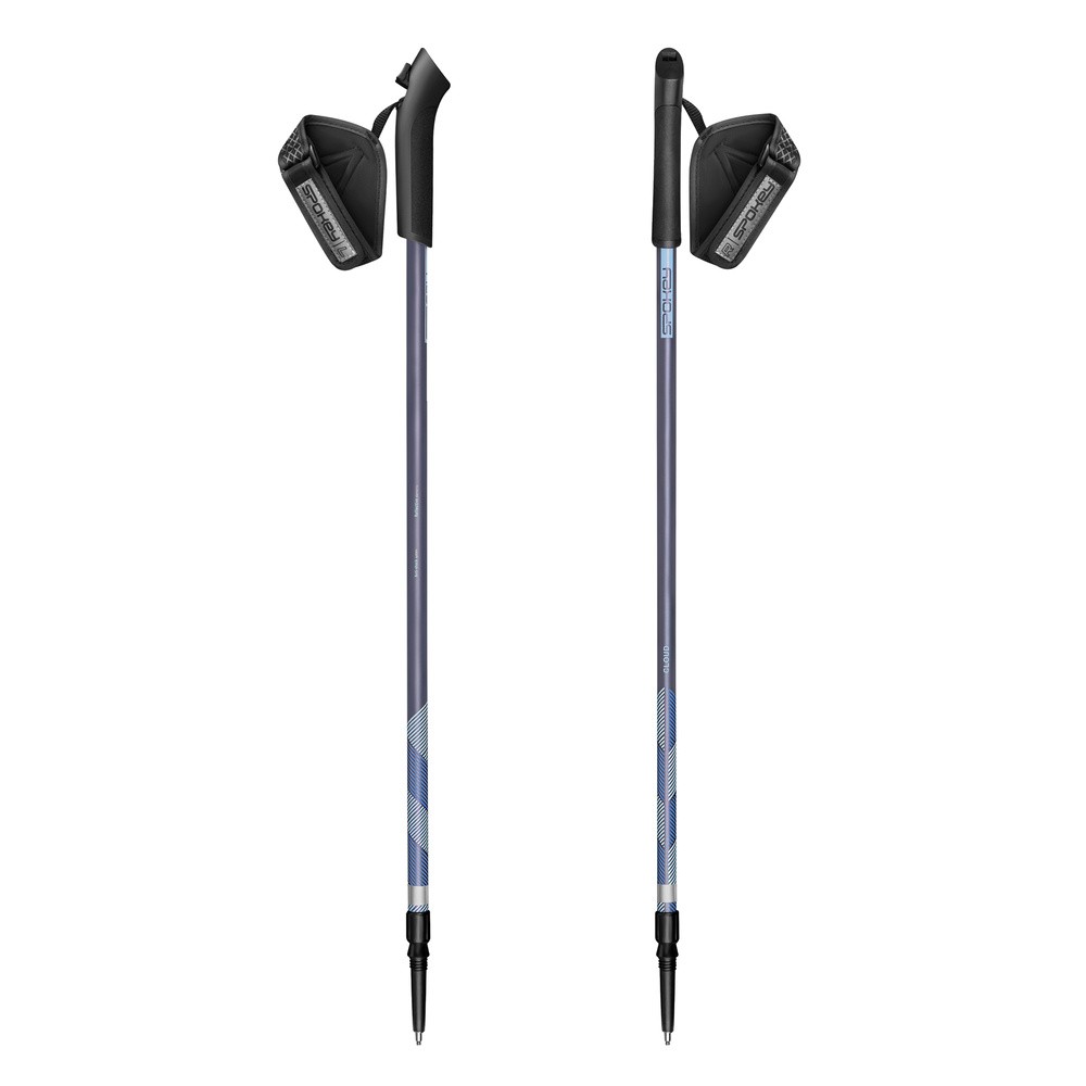Kijki do nordic walking SPOKEY Cloud (95 - 135 cm) Ciemnoszaro-błękitny