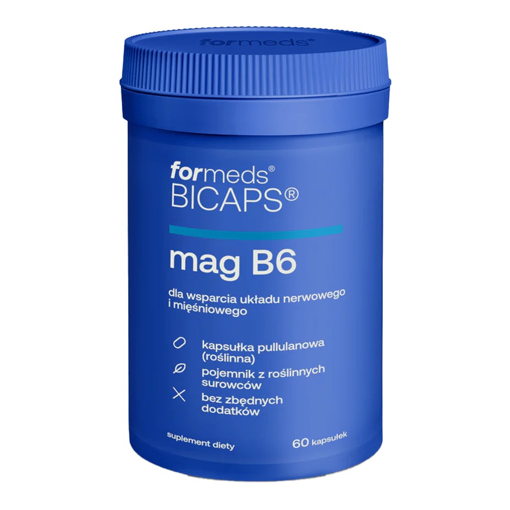 Formeds Bicaps Mag B6 Suplement diety 60 kaps.