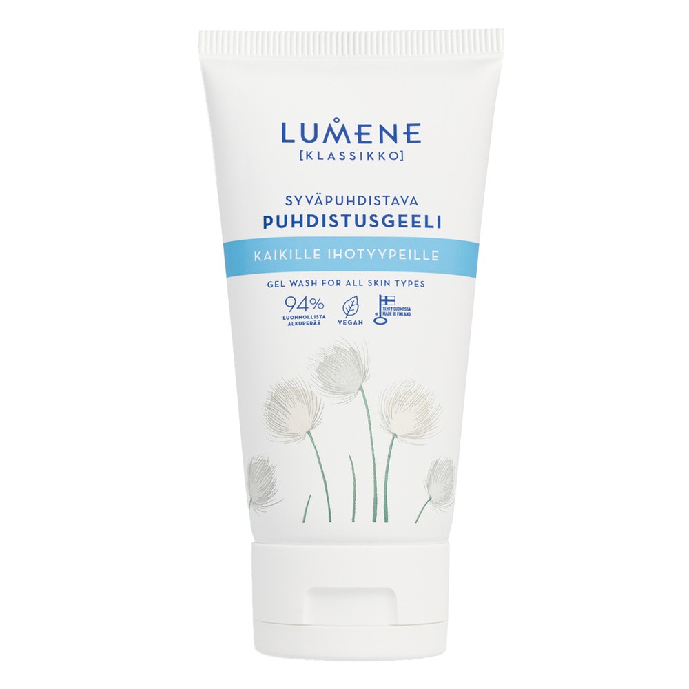 Lumene KLASIKKO - Gel Wash For All Skin Types - Głęboko oczyszczający żel do mycia twarzy