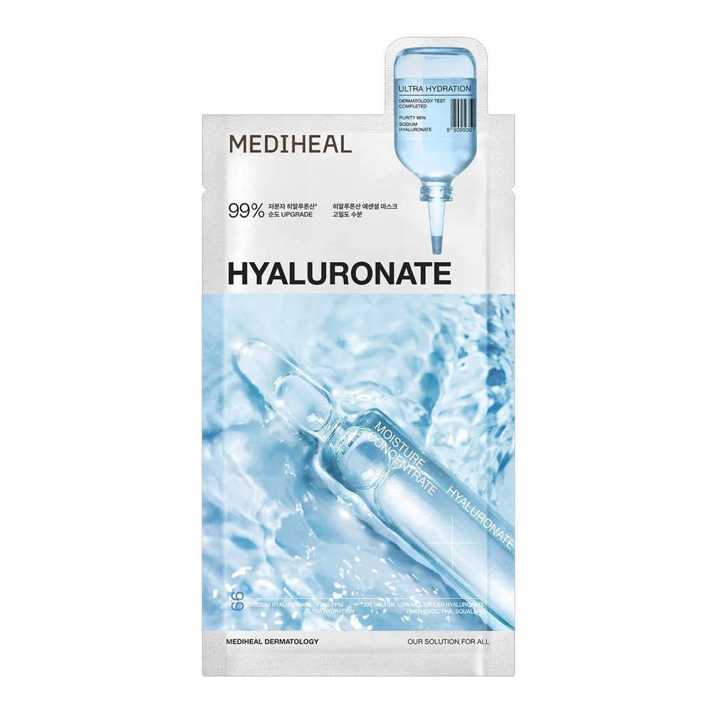 Mediheal Głęboko Nawilżająca Maska w Płachcie z Kwasem Hialuronowym