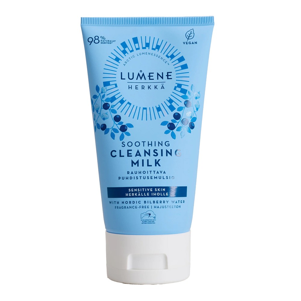 Lumene HERKKA Delikatne mleczko do mycia twarzy 150ml