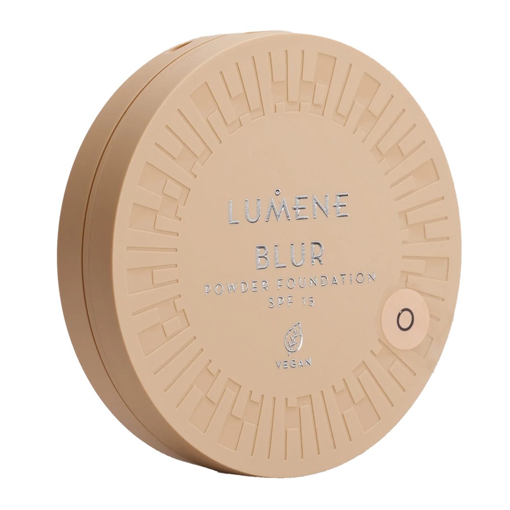 Lumene BLUR Powder Foundation - SPF15 - Wegański podkład do twarzy w pudrze - 10 g - 0