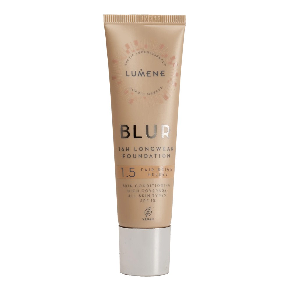 Lumene Blur16h Longwear Foundation SPF15 wygładzający 1.5 Fair Beige