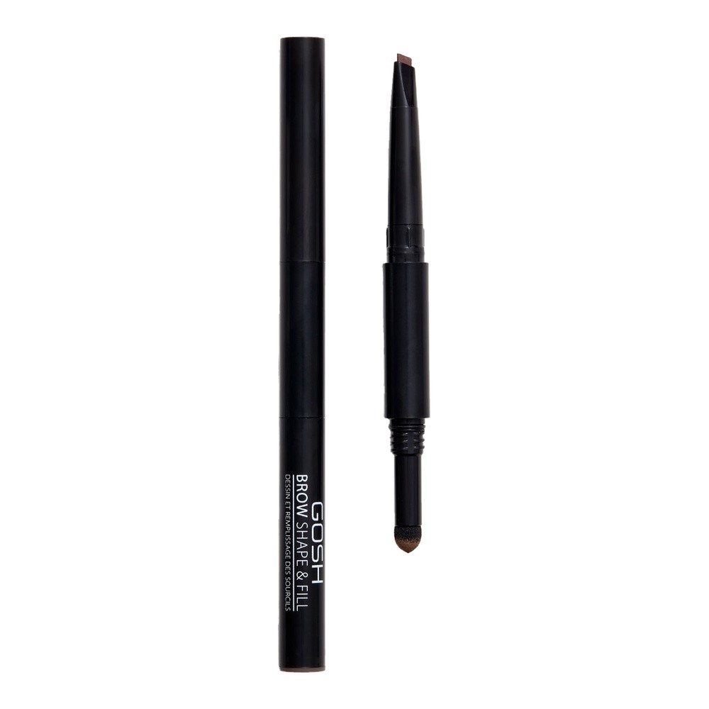 Gosh BROW SHAPE & FILL - Wypełniacz do brwi - 001 GOSBFDBR-DOBR