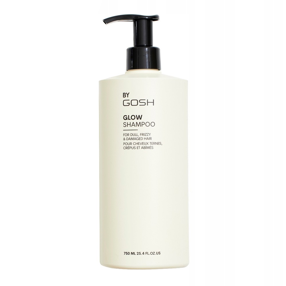 GOSH GLOW ODŻYWCZY SZAMPON WZMACNIAJĄCY BLASK WŁOSÓW 750ML