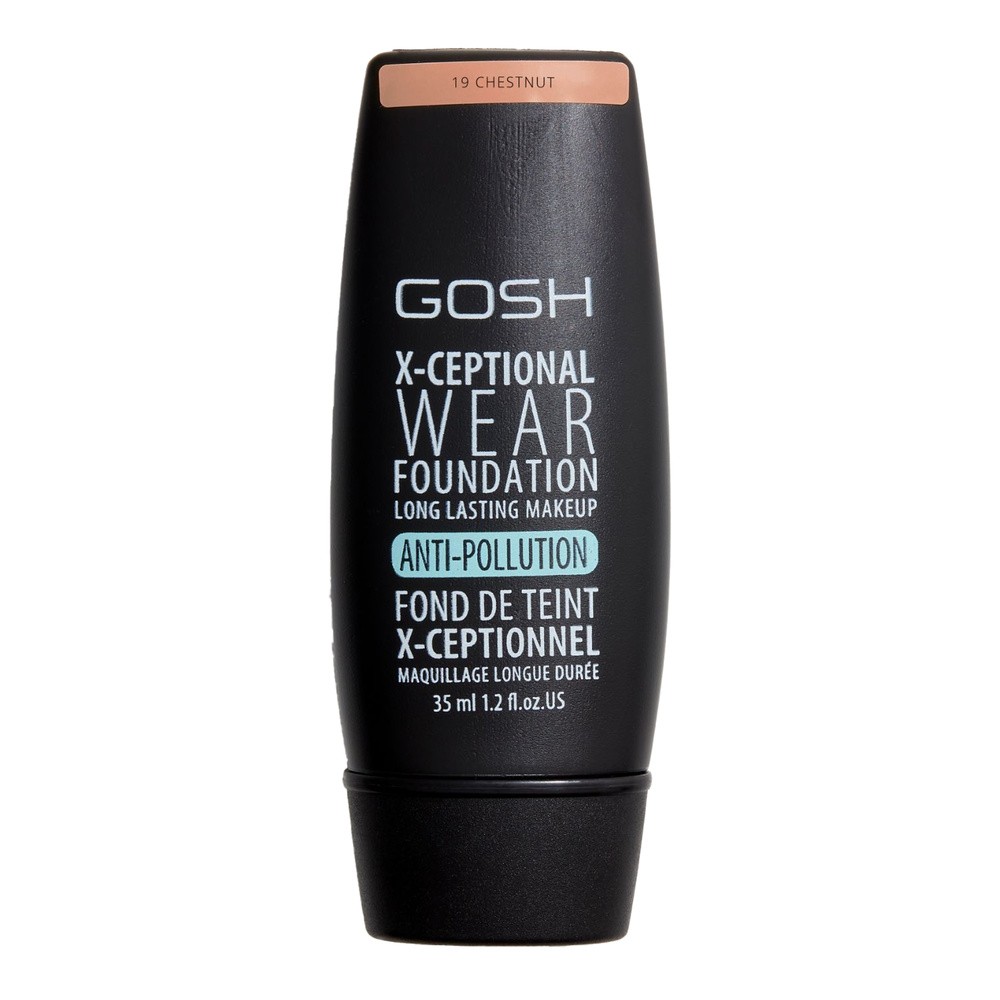 Gosh X-Ceptional Wear Fond De Teint Podkład kryjący Chestnut