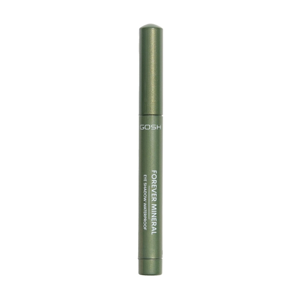 Gosh Forever Mineral wodoodporny cień do powiek w kredce 009 Olive Green 1,4 g