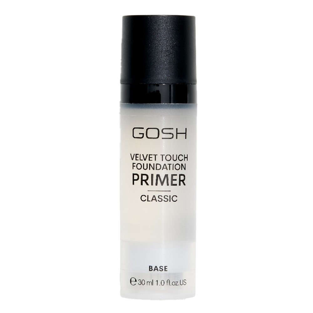 Gosh Velvet Touch Foundation Primer Classic baza pod makijaż idealnie aksamitna