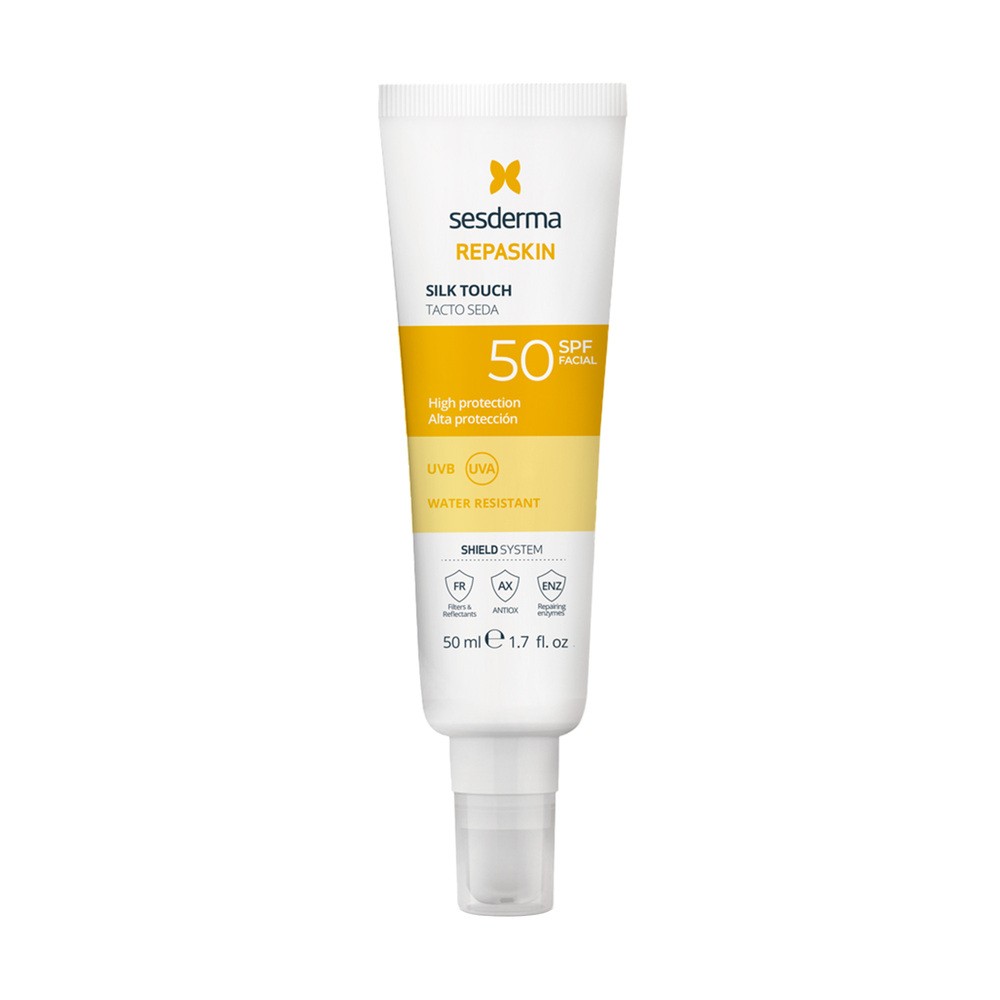 Sesderma Repaskin Silk Touch przeciwsłoneczny krem do twarzy 50 ml