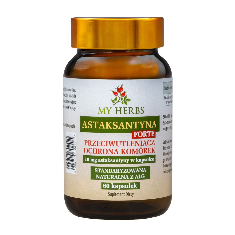 Bio Herbs Astaksantyna Forte, kapsułki, 60 szt.
