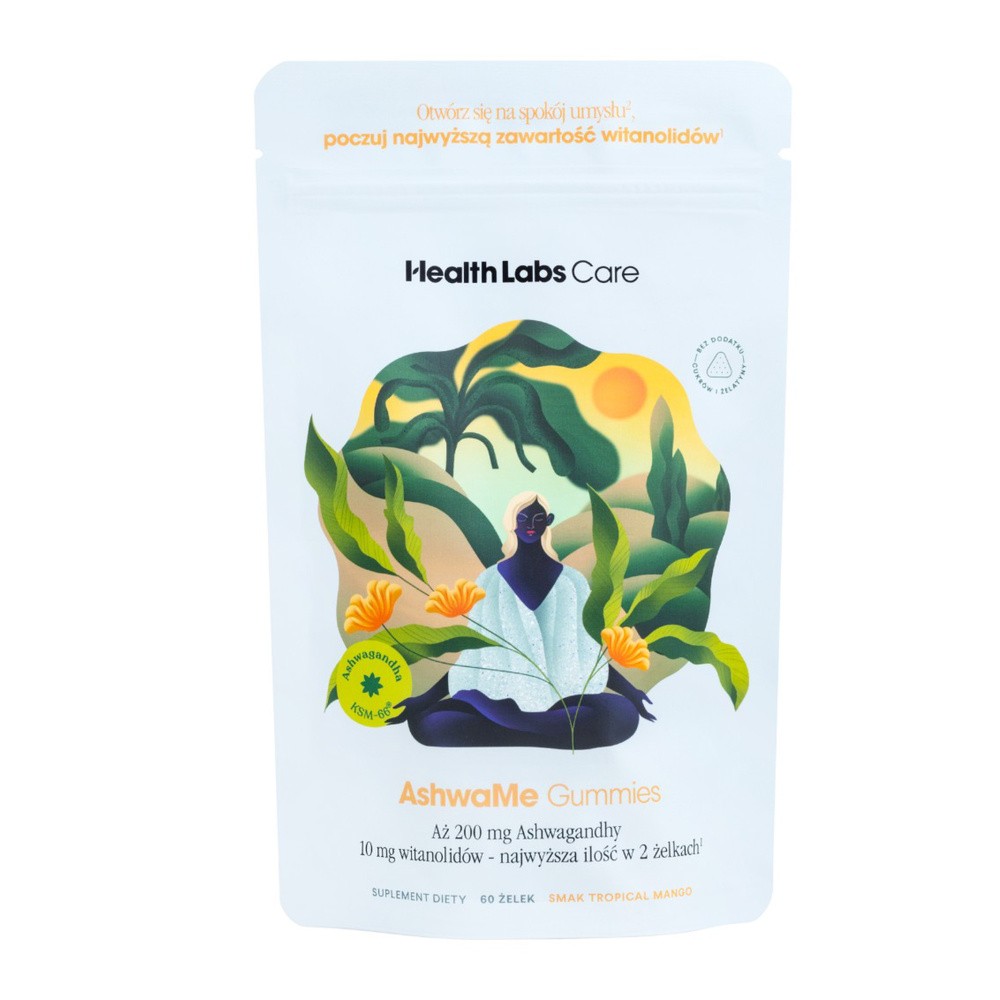 Health Labs Care AshwaMe Gummies Żelki z ashwagandhą, 60 szt.