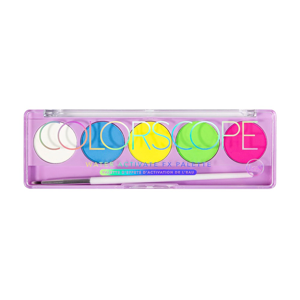 J.Cat Beauty Colorscope Paleta Eyelinerów Aktywowanych Wodą 102 Bright