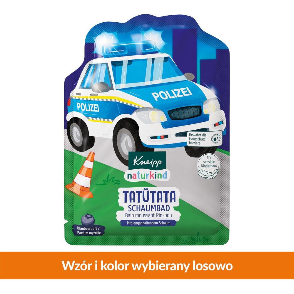 Kneipp Naturkind Ijo-Ijo, płyn do kąpieli z bąbelkami, borówka, 40 ml