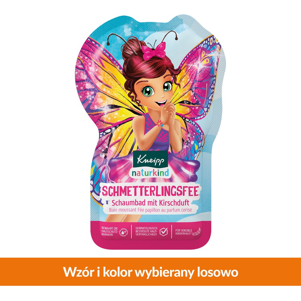 Kneipp Naturkind, płyn do kąpieli dla dzieci Motylowa Wróżka, 40 ml