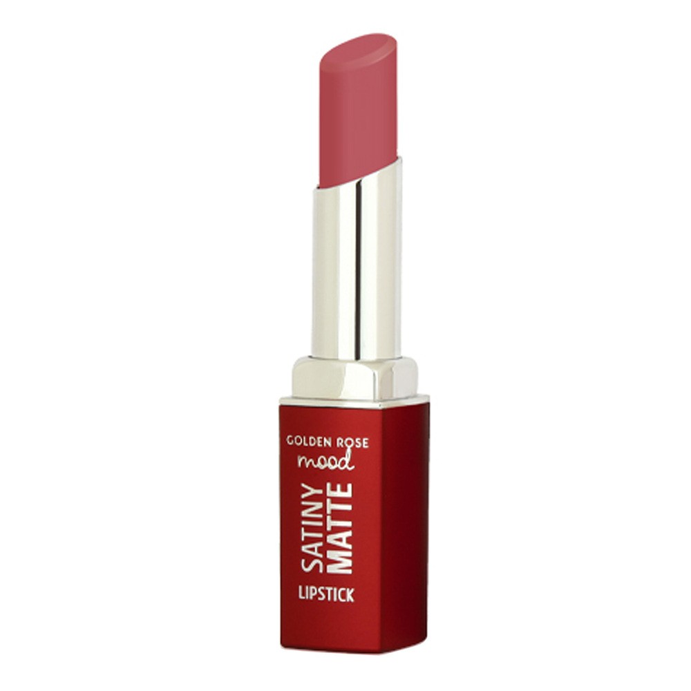 Golden Rose Mood Satiny Matte satynowa pomadka do ust w sztyfcie 06 Peach Amber 3,5 g