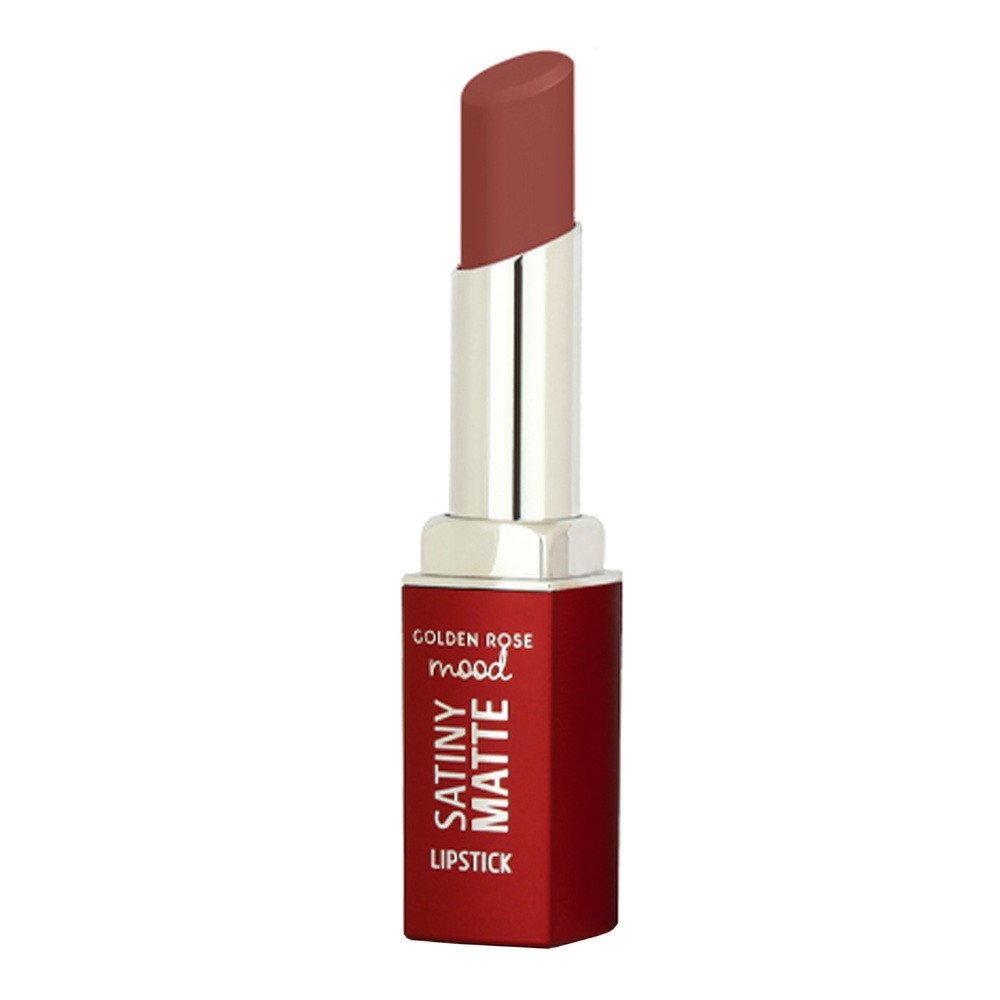 Golden Rose Mood Satiny Matte satynowa pomadka do ust w sztyfcie 05 Burnt Blush 3,5 g