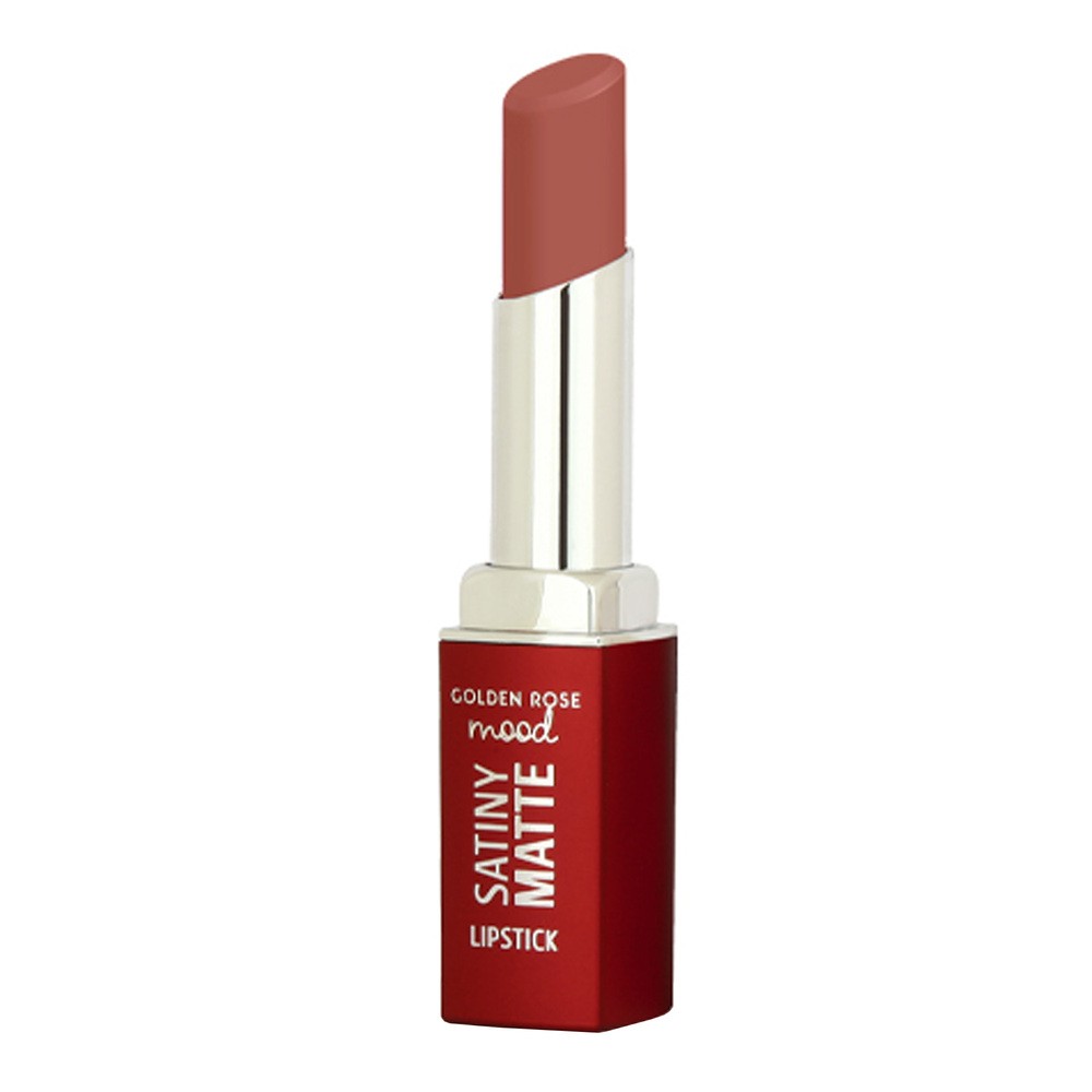 Golden Rose Mood Satiny Matte satynowa pomadka do ust w sztyfcie 03 Nude Rose 3,5 g