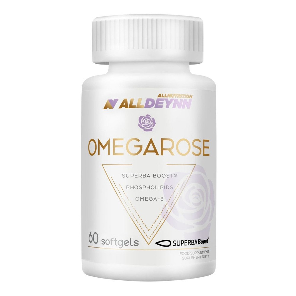 Allnutrition Alledynn Omegarose, 60 kapsułek