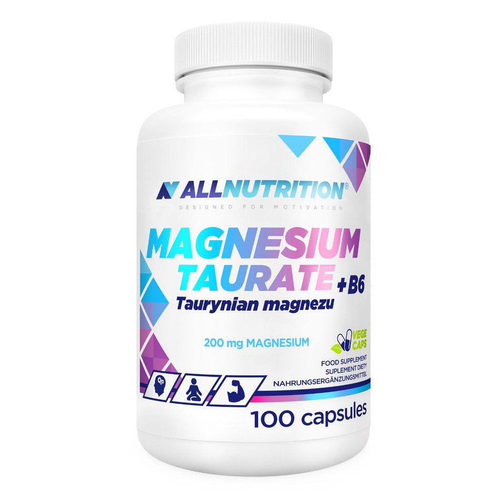 Allnutrition Magnesium Taurate + B6, kapsułki