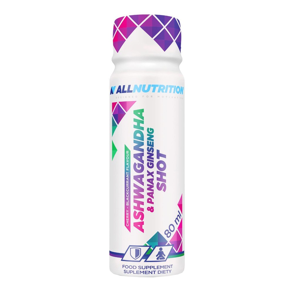 Allnutrition Ashwagandha & Panax Ginseng shot, 80 ml