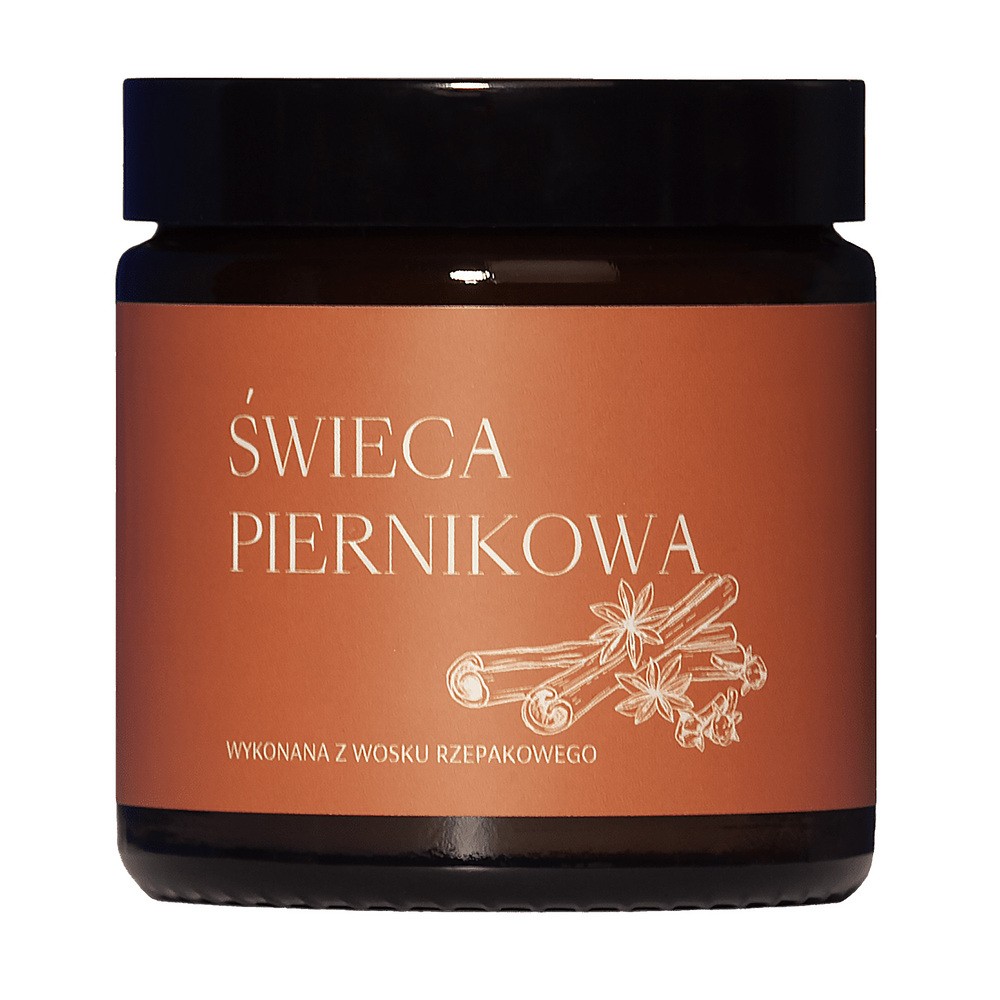 Mglife Świeca rzepakowa piernikowa z wosku rzepakowego 120 ml