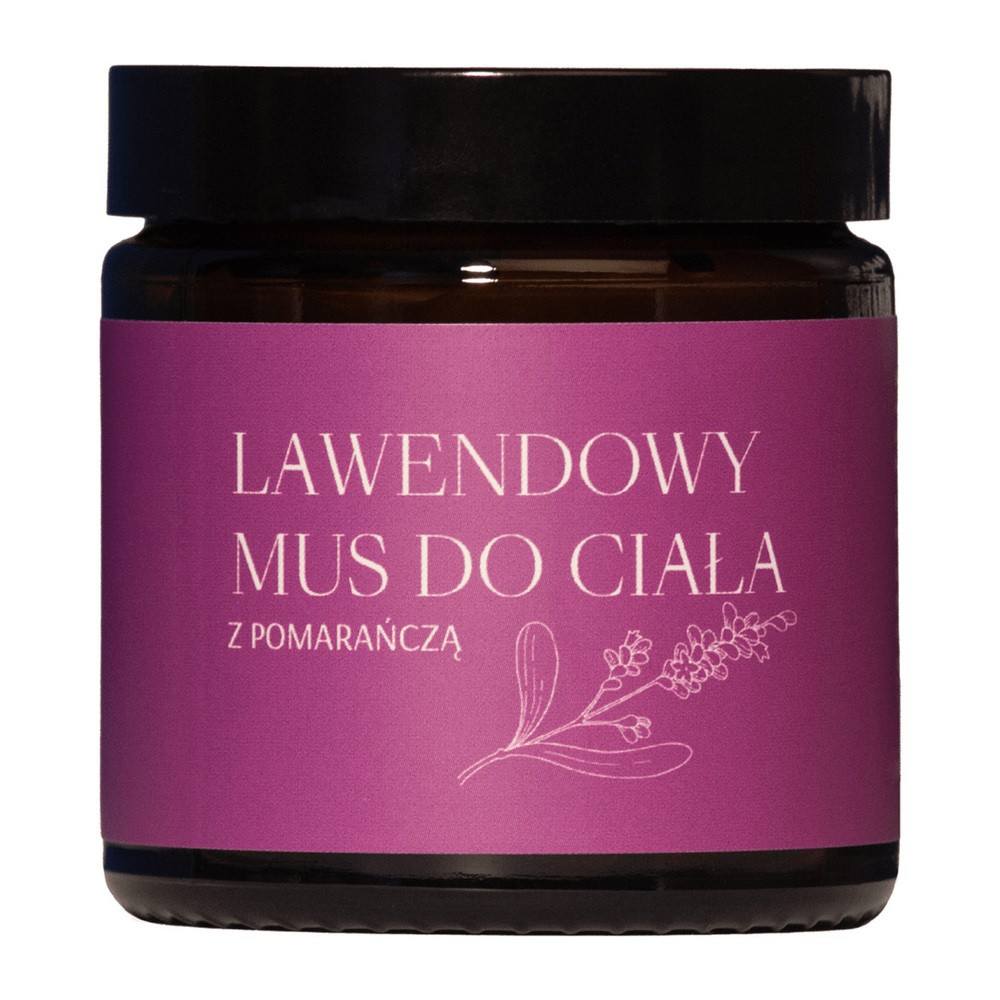 Mglife Lawenda z pomarańczą mus do ciała Do ciała mus, naturalny
