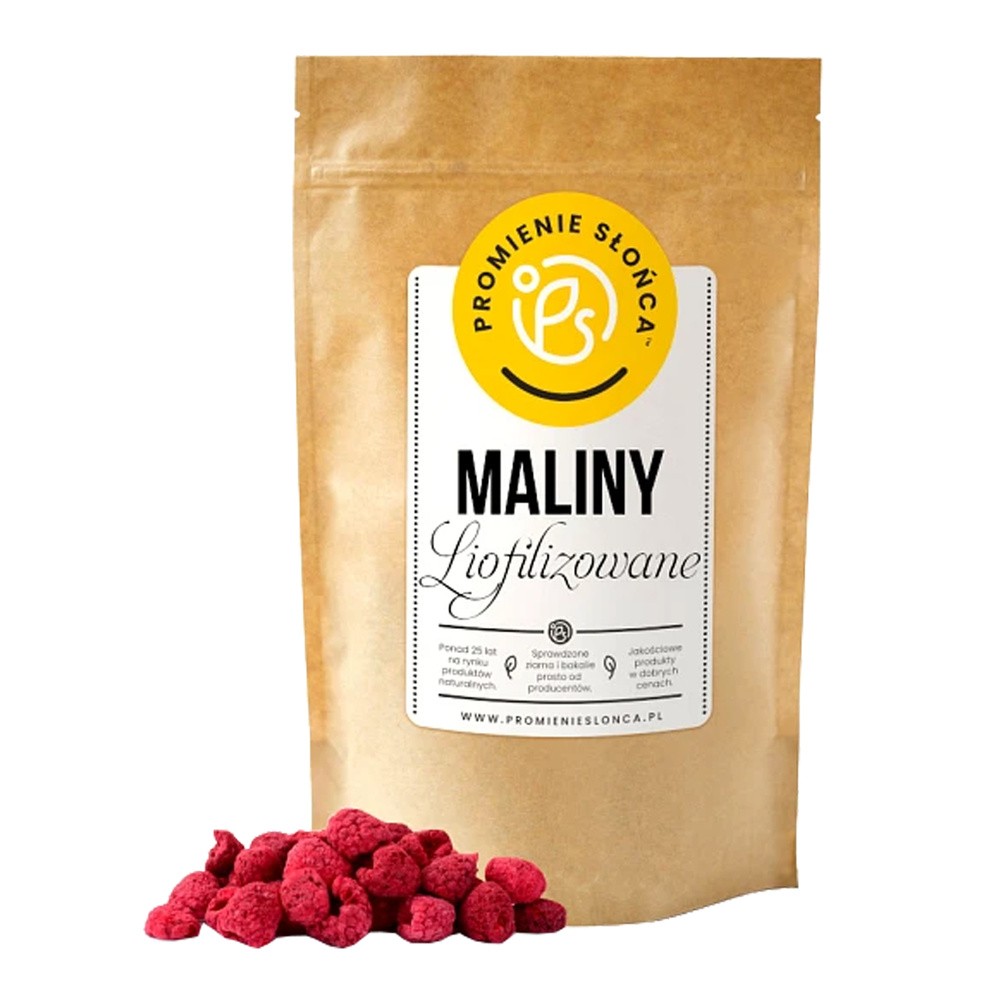 Maliny liofilizowane 20g