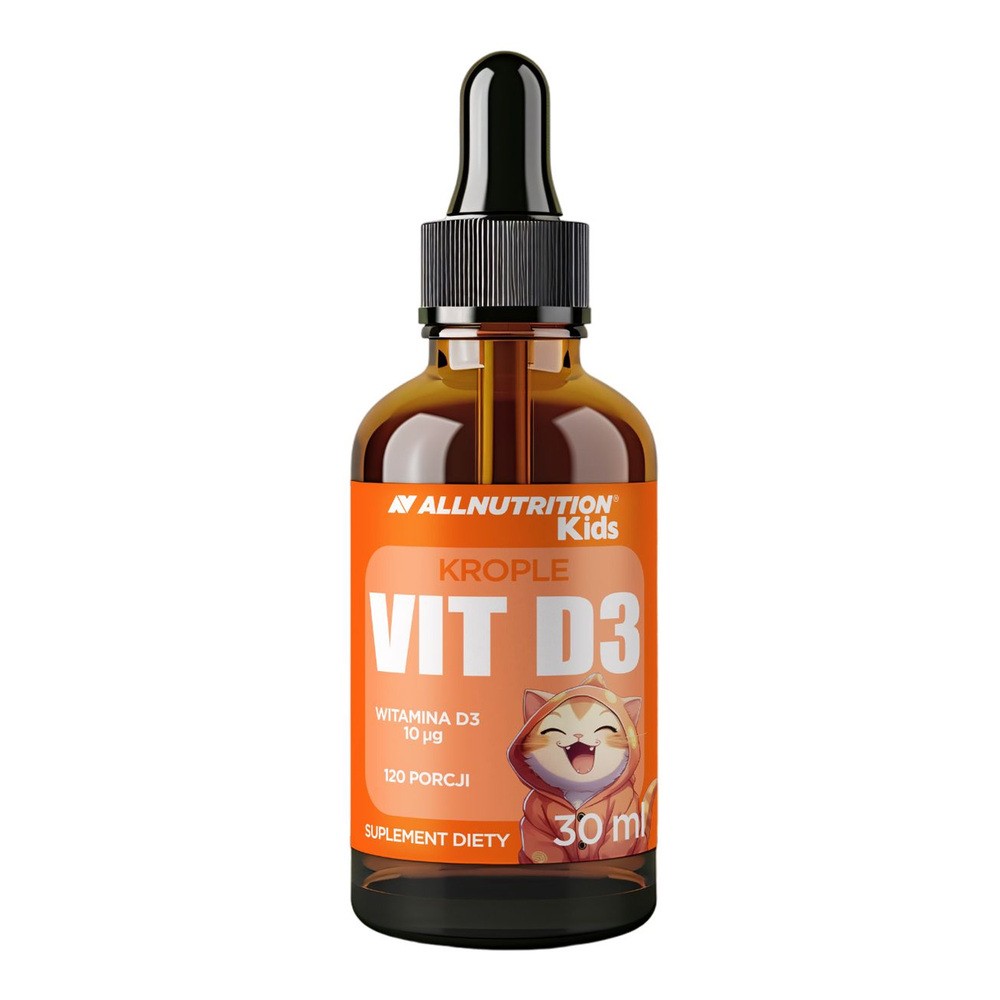 Allnutrition Kids Vit D3 Witamina D3 w kroplach dla dzieci, 30 ml